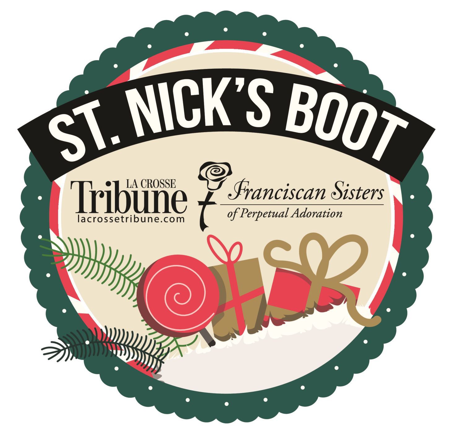 LOGO -- St. Nick's Boot